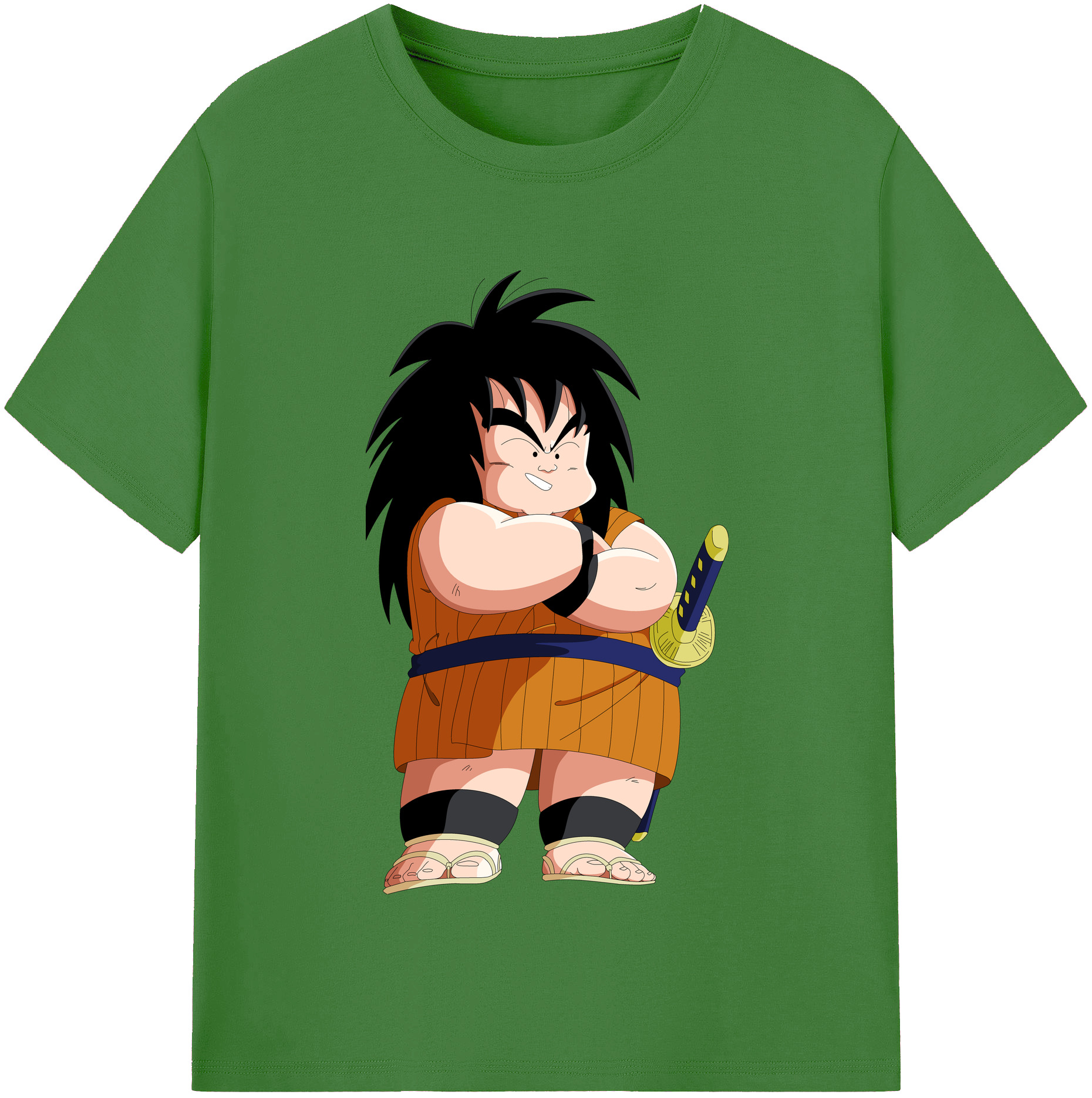 （画像用） ドラゴンボール やじろべえ DRAGON BALL Yajirobe レディースカジュアルプリントTシャツ（綿100％）